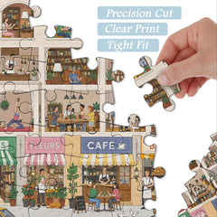 City Mansion Jigsaw Puzzle 1000 Piece