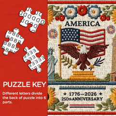 Stars, Stripes & Liberty Jigsaw Puzzle 1000 Pieces