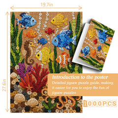 Button Sea Life Jigsaw Puzzle 1000 Pieces
