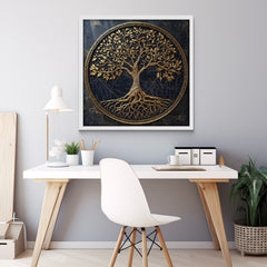Golden Tree of Life Jigsaw Puzzle 1000 Pieces