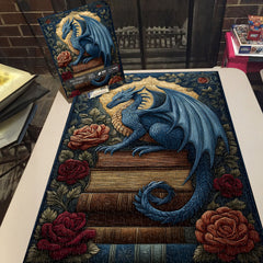Blue Dragon Whisper Puzzle en Bois 1000 Pièces
