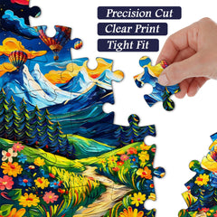 Puzzle Jigsaw Champ de Fleurs Rêve 1000 Pièces