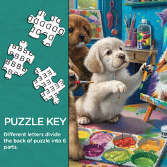 Cute Pet Art StudioJigsaw Puzzle 1000 Pieces