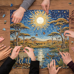 Savanna Watcher Jigsaw Puzzle 1000 Pieces
