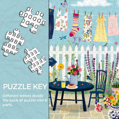 Spring Yard Jigsaw Puzzle 1000 Pieces
