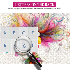 Exploding Bird Jigsaw Puzzle 1000 Pieces