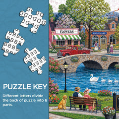 Riverside Market Jigsaw Puzzle 1000 Piece