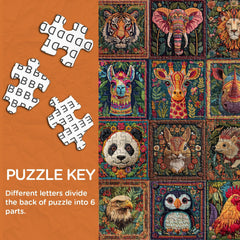 Zoo Collection Jigsaw Puzzle 1000 Pieces