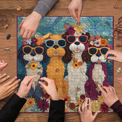 Happy Dogs Jigsaw Puzzle 1000 Pieces