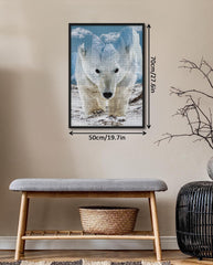 Puzzles en bois d'ours iceberg 1000 pièces