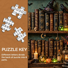 Halloween Grimoire Nook Jigsaw Puzzle 1000 Piece