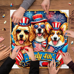 Independence Day Party Jigsaw Puzzle 1000 Pieces