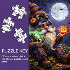 Gnome's Spooky Eve Jigsaw Puzzle 1000 Piece