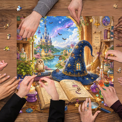 Galaxy Spell Chamber Jigsaw Puzzle 1000 Piece