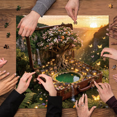 The Suitcase Arcadia Jigsaw Puzzle 1000 Pieces