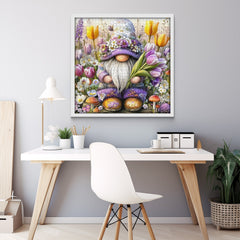 Floral Gnome Jigsaw Puzzle 1000 Pieces