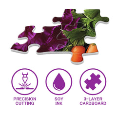 Puzzle en bois de jardin potager 1000 pièces