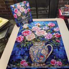 Mosaic of Roses Jigsaw Puzzles 1000 Pieces