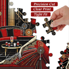 Jazz Age Elegance Jigsaw Puzzle 1000 Pieces