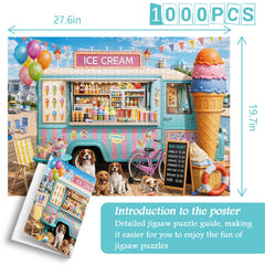 Summer Scoops Jigsaw Puzzle 1000 Pieces