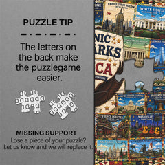 Iconic Sights Jigsaw Puzzle 1000 Piece