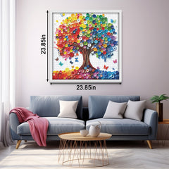 Button Art Tree Jigsaw Puzzle 1000 Pieces