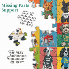 Puzzle de chiens adorables 1000 pièces