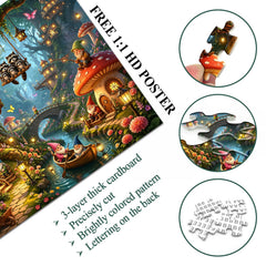 Gnome Hollow Jigsaw Puzzle 1000 Pieces