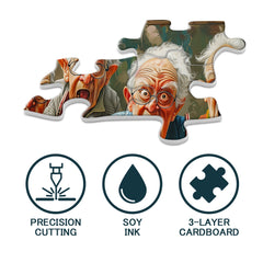 Energetic Ping Pong Jigsaw Puzzle 1000 Pieces