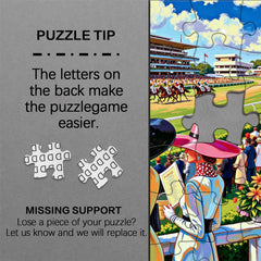 Horse Racing Event Jigsaw Puzzle 1000 Pieces