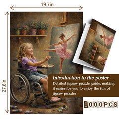 Brush And Dream Jigsaw Puzzle 1000 Pieces