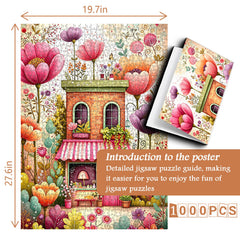 Floral Bliss Jigsaw Puzzle 1000 Pieces