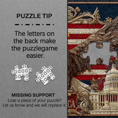 American Eagle Glory Jigsaw Puzzle 1000 Pieces