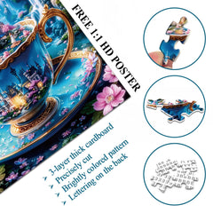 Teacup Wonderland Jigsaw Puzzle 1000 Pieces