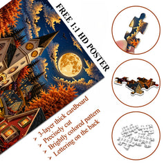 Moon Witch Village Jigsaw Puzzle 1000 Piece