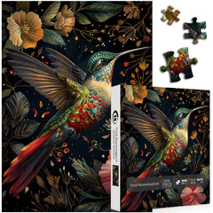 Vivid Hummingbird Jigsaw Puzzle 1000 Pieces