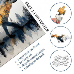 Dusk Wanderer Jigsaw Puzzle 1000 Pieces