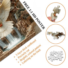 The Sacred Cascade Jigsaw Puzzle 1000 Pieces