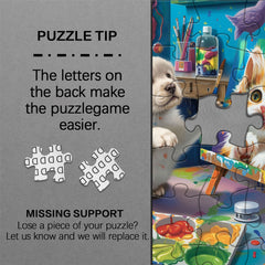 Cute Pet Art StudioJigsaw Puzzle 1000 Pieces