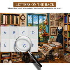 Cozy Sewing Room Jigsaw Puzzle 1000 Piece
