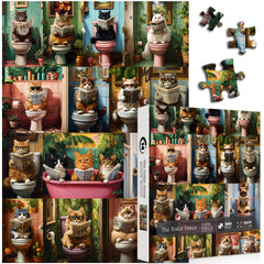 The Toilet Times Jigsaw Puzzles 1000 Pieces