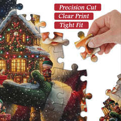 Santa's Magical Workshop Jigsaw Puzzle 1000 Pieces