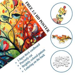 Blooming Flock Puzzle 1000 Teile