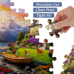 Tranquil Villa Jigsaw Puzzle 1000 Pieces