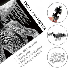 Gleaming Femme Jigsaw Puzzle 1000 Pieces