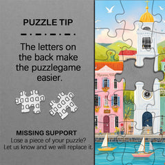 Macaron Villa Jigsaw Puzzle 1000 Piece