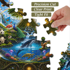Cosmic Eden Jigsaw Puzzle 1000 Pieces