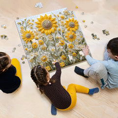 Golden Sunflower Jigsaw Puzzle 1000 Pieces