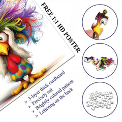 Humor Bird Jigsaw Puzzle 1000 Pieces