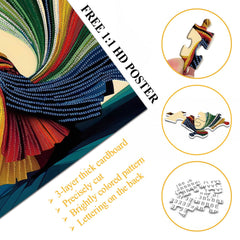 Dancing Girl Jigsaw Puzzle 1000 Pieces